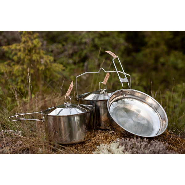 CAMPFIRE COOKSET S.S. SMALL - Campinggeschirr