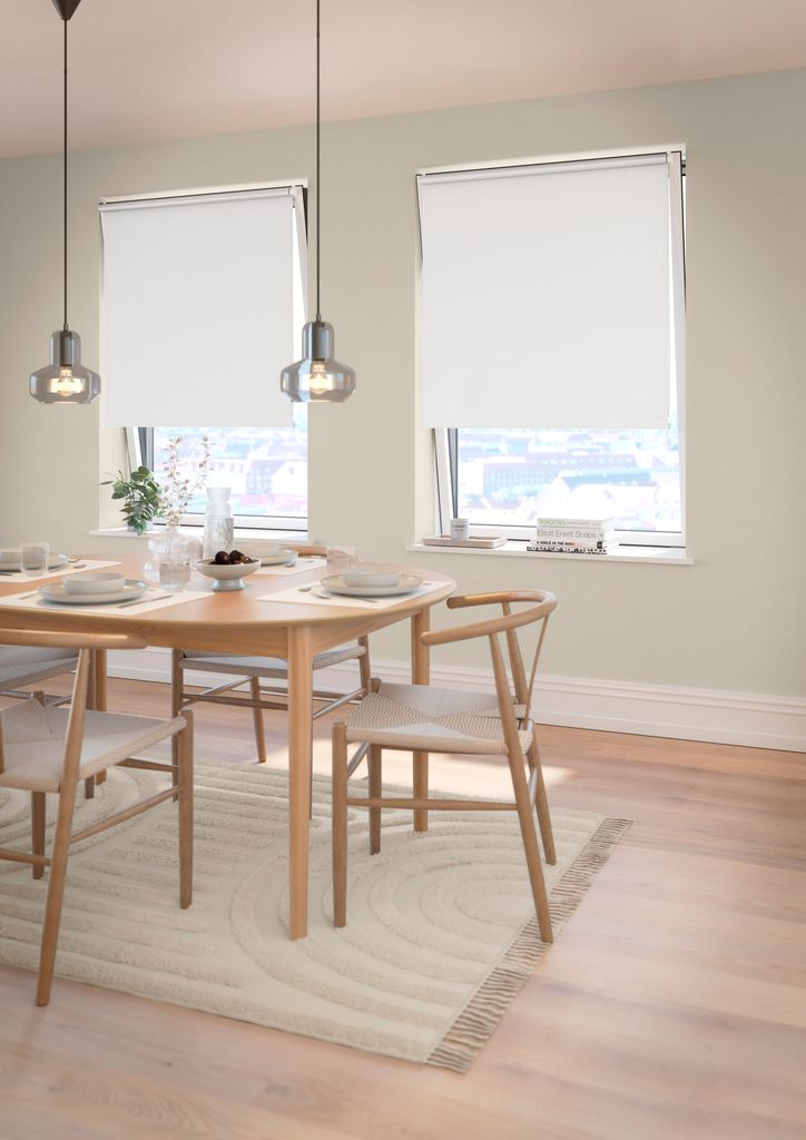 Cortina de rolo blackout MALGOMAJ 80x170cm branca