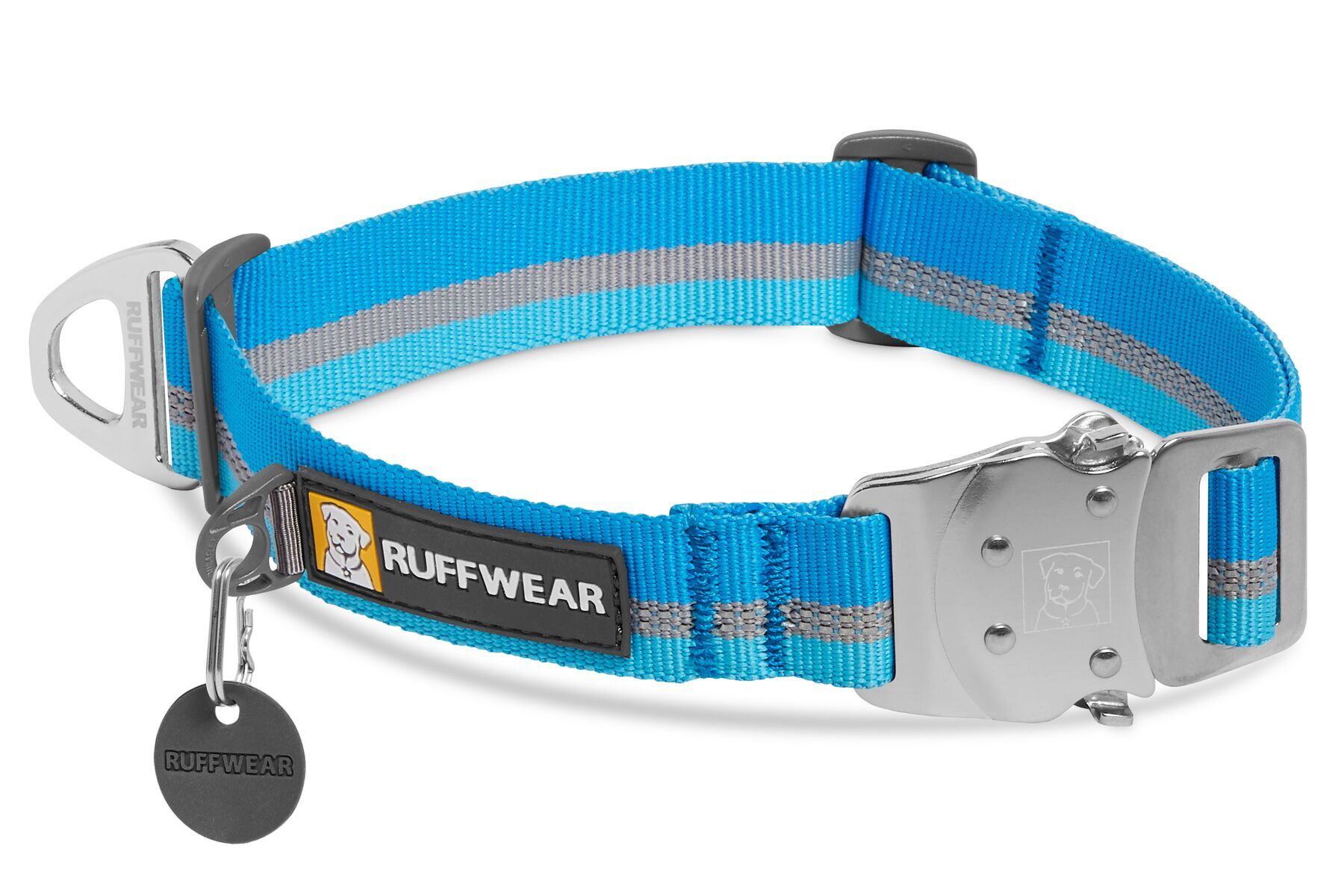 Ruffwear Hundehalsbänder Ruffwear Top Rope™ Halsband blau M