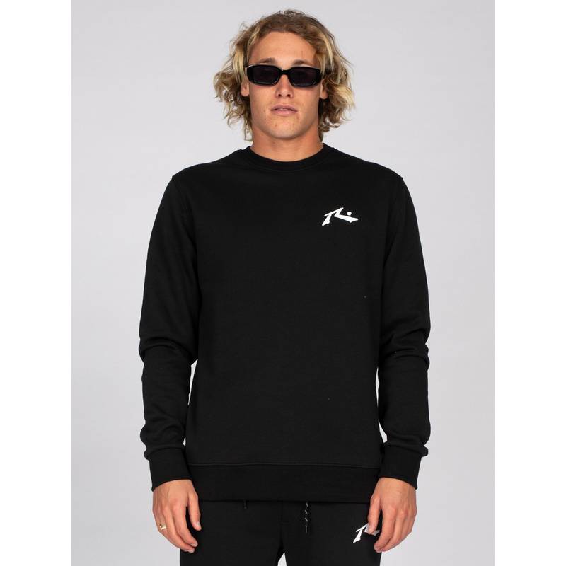 RUSTY ONE HIT WONDER CREW FLEECE Rundhalspullover Herren