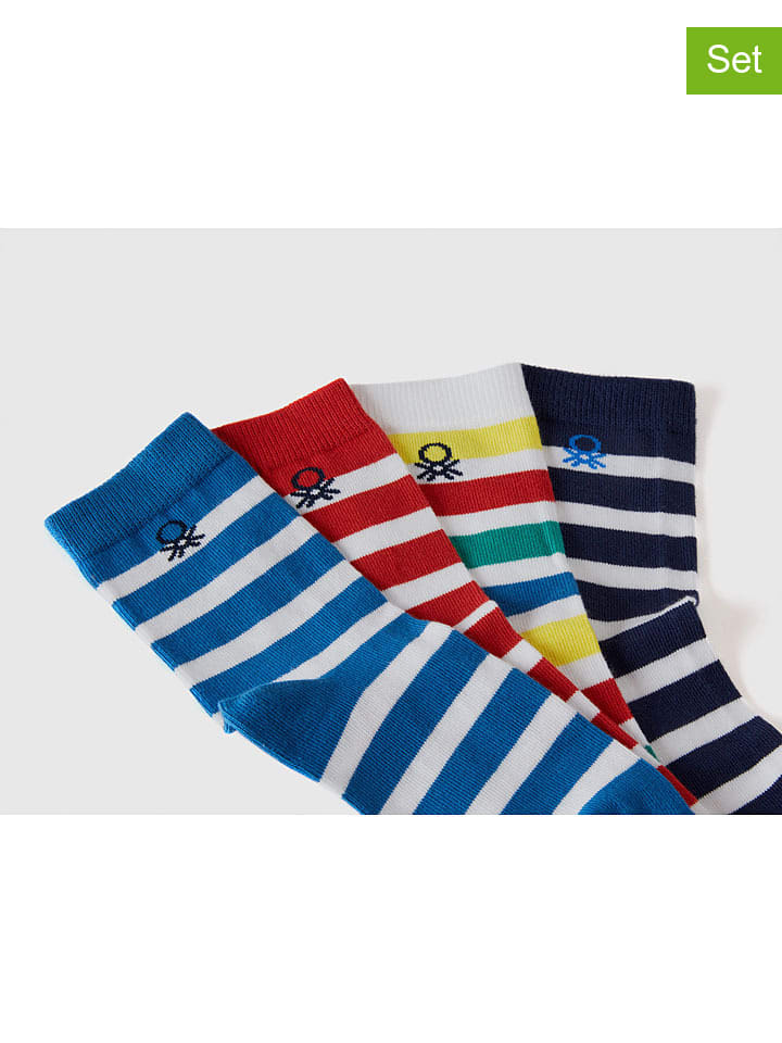 Benetton 4er-Set: Socken in Bunt günstig kaufen