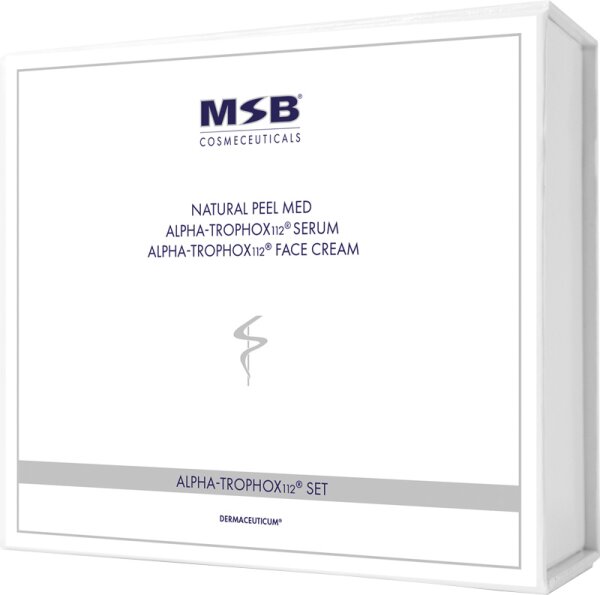 MSB Cosmeceuticals Alpha-Trophox112 Gesichtspflegeset