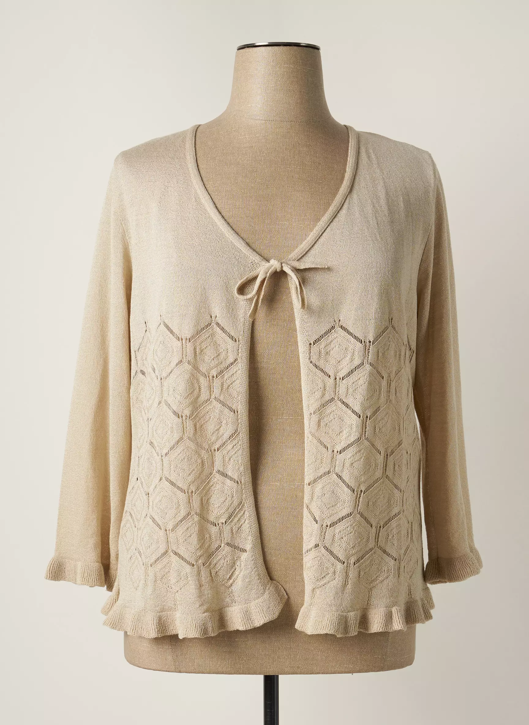 Telmail Cardigans Femme couleur beige