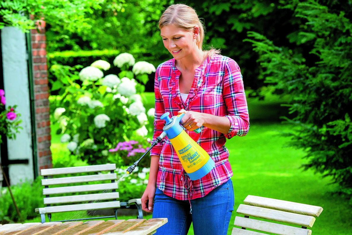 Gloria 000355.0000 Sprøjte- og malingsdyse kompakt fladstråle 1,25 l Viton-plast 65 grader