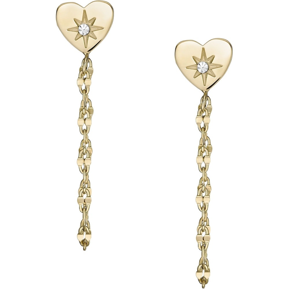 Fossil Boucles d'oreilles Acier inoxydable Boucles d'oreilles