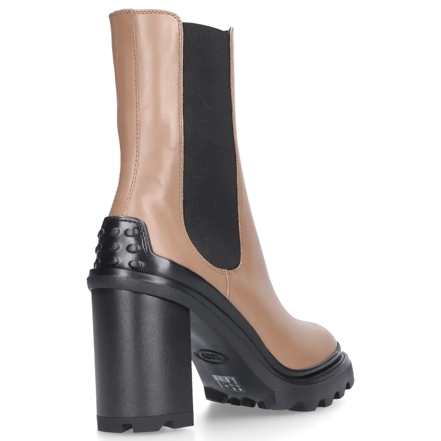 Tod's - Damenschuhe PENSANTE 90 Kalbsleder - braun