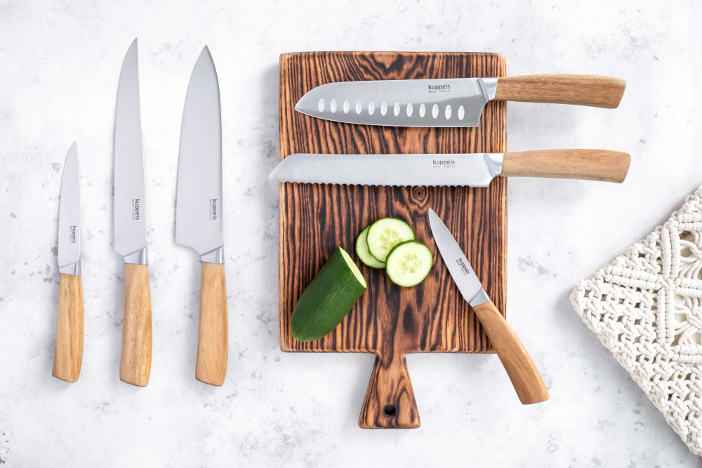 Messerblock-Set Wood 5-teilig