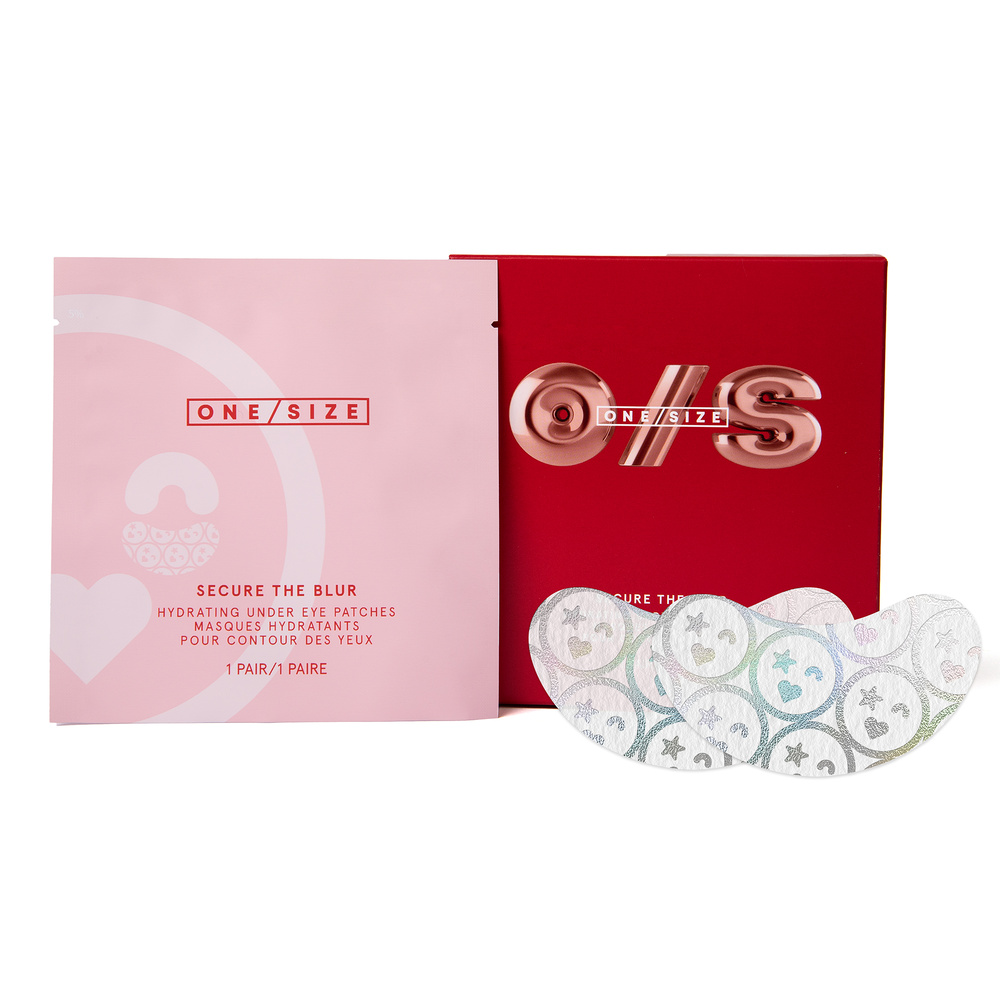 one size beauty Secure the Blur Masques hydratants pourdes yeux Masque des yeux