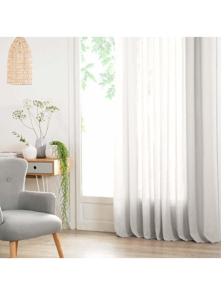 Atmosphera Créateur d'intérieur Fenstervorhang in weiß günstig kaufen onesize