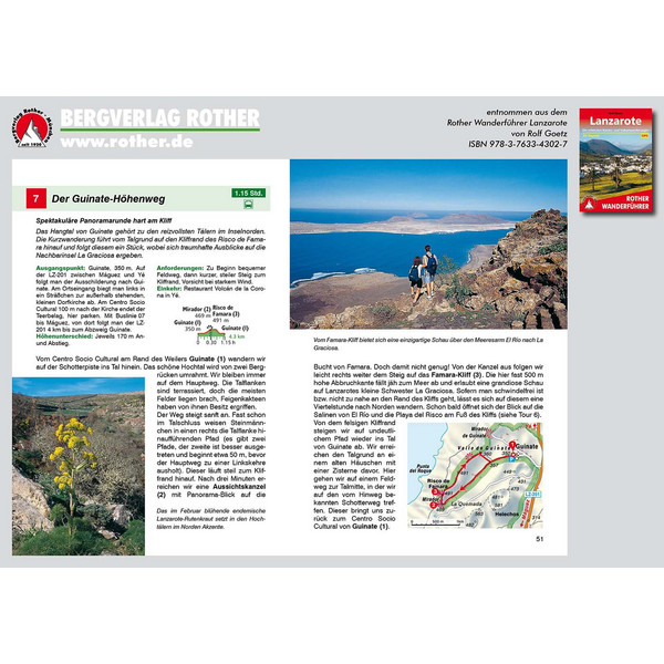 BVR LANZAROTE - Wanderführer