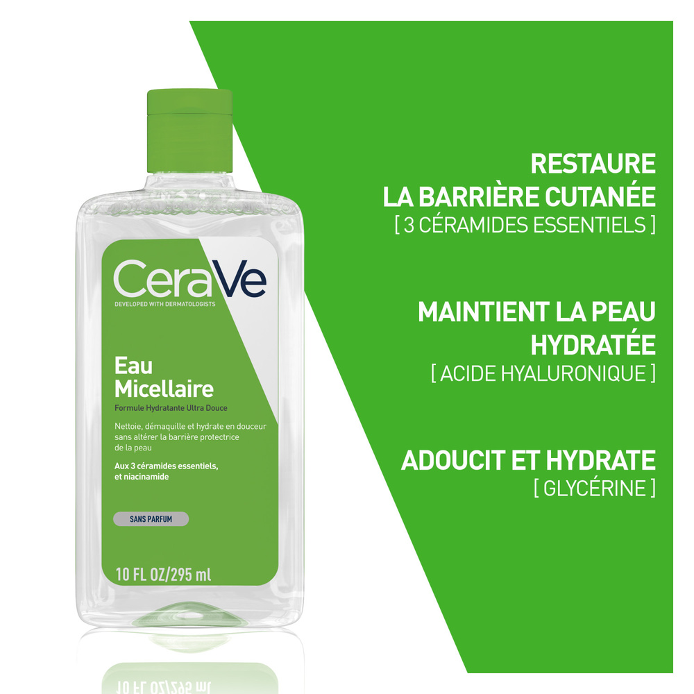 CeraVe CeraVe Eau Micellaire pour les peaux normales à sèches