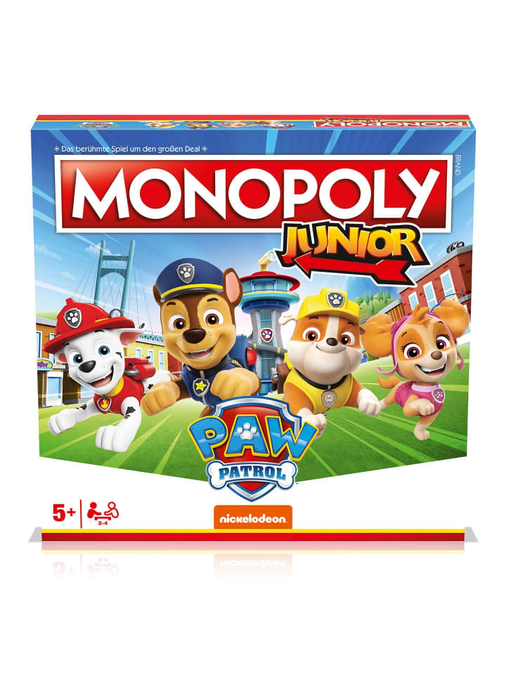 Winning Moves Monopoly Junior - Paw Patrol Gesellschaftsspiel Brettspiel Spiel in bunt günstig kaufen onesize