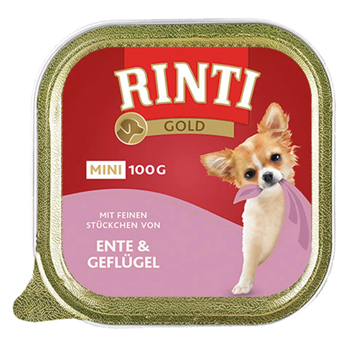 Rinti Gold Mini feine Stückchen Mix 4 Sorten 48x100g bei ZooRoyal