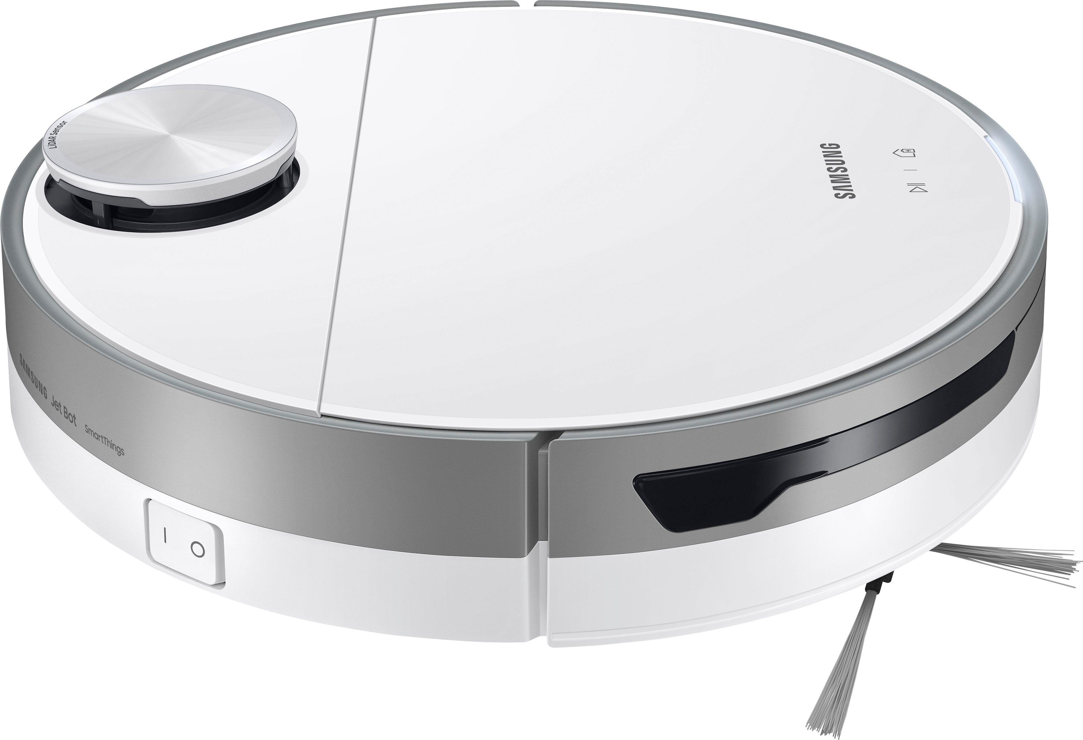 Samsung Saugroboter Jet Bot+ VR30T85513W/WA, 60 W, beutellos, mit Clean Station und LiDAR Sensor