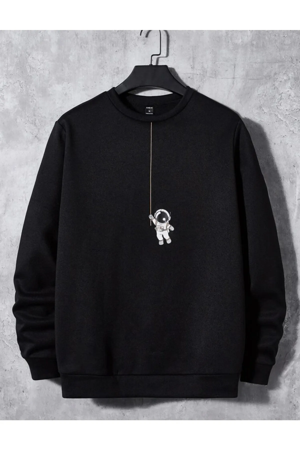 MOONBULL  Übergroßes Unisex-Sweatshirt mit Astronauten-Aufdruck