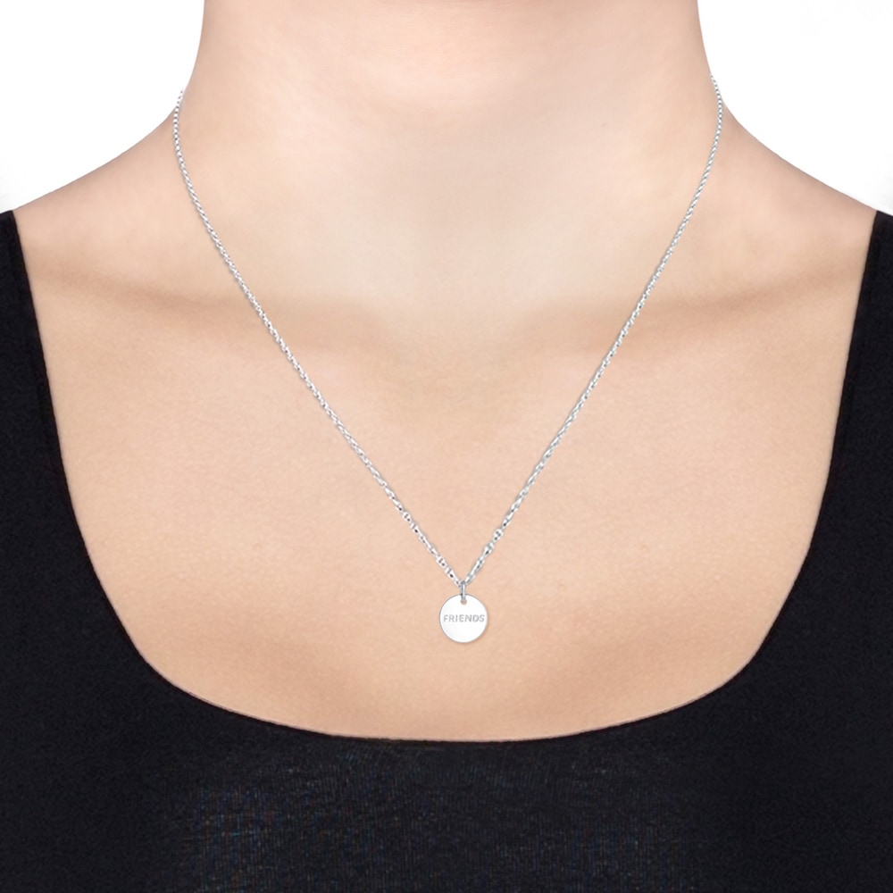 Elli Elli Collier Partnerkette Friends Infinity Bi-Color 925 Silber collier