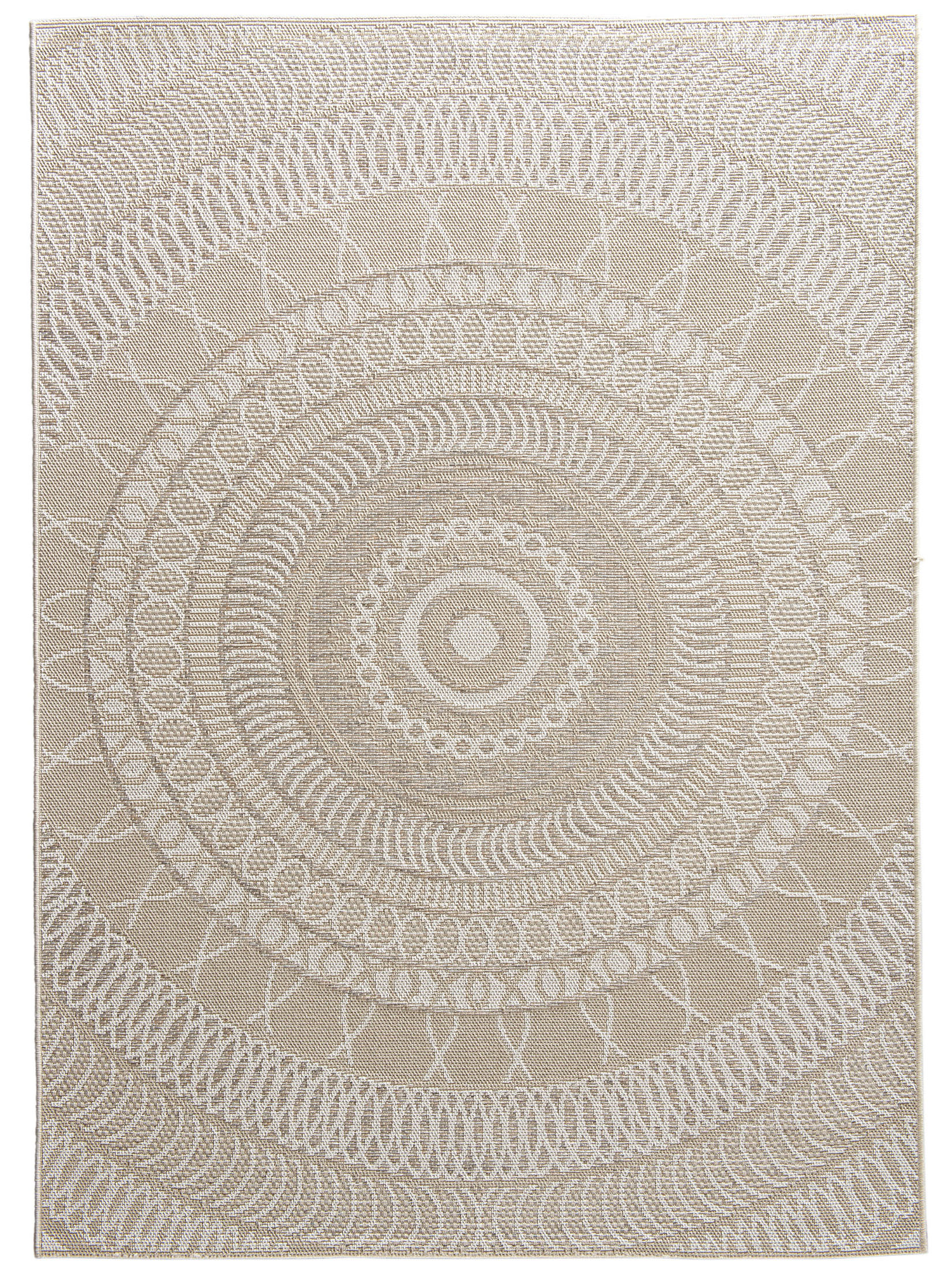Rancagua Moderner Teppich, Creme