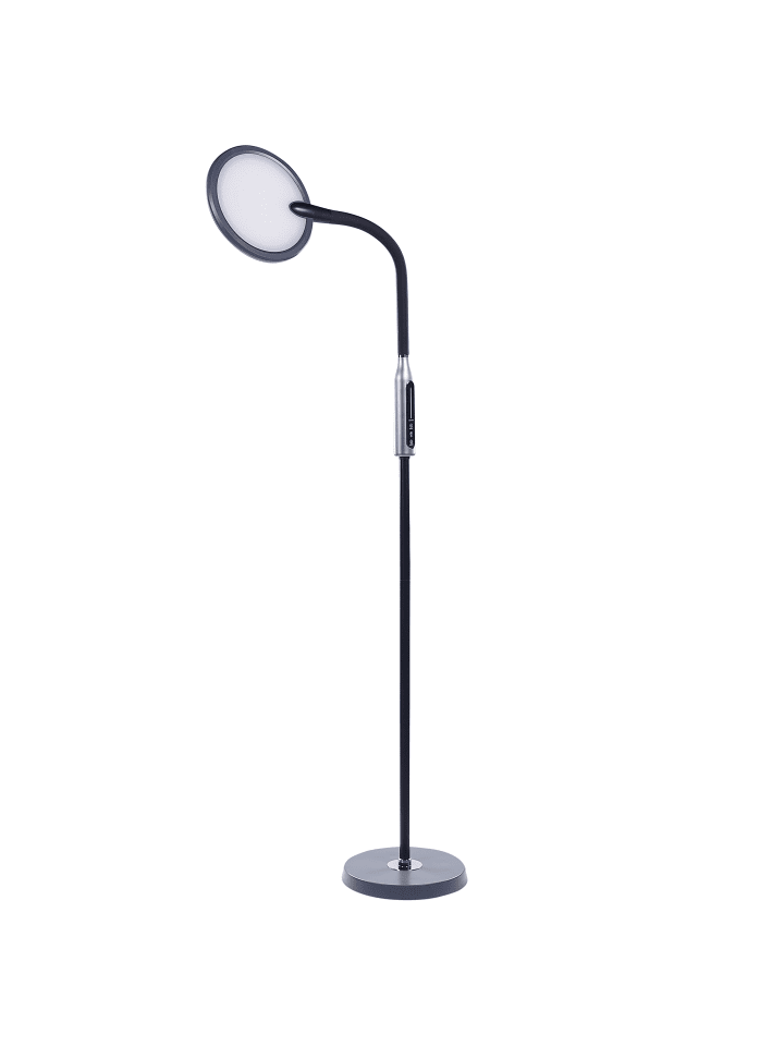 Beliani Stehleuchten CASSIOPEIA in Schwarz - (W) 42 x (H) 148 x (L) 27 cm günstig kaufen onesize