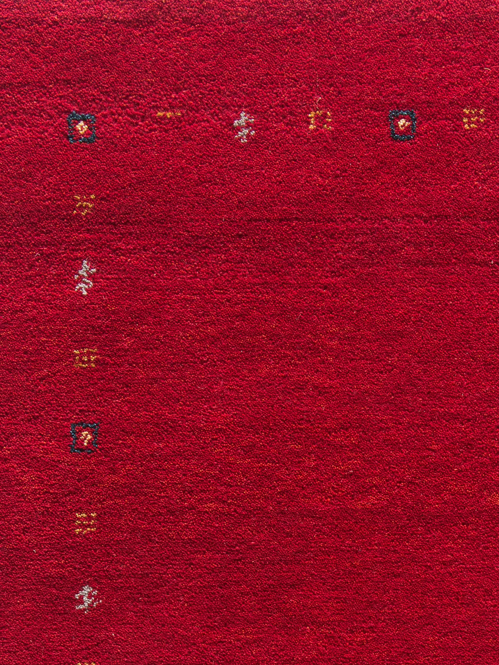 Bhalwani Gabbeh-Teppich, Red