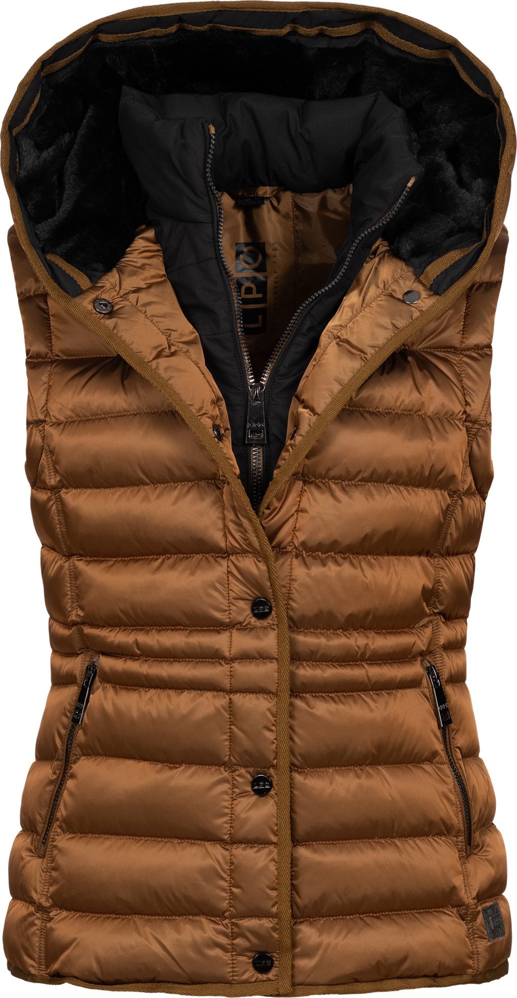 DEPROC Active Steppweste GIMOUR VAIL VEST CS Women in edler Doppelwestenoptik