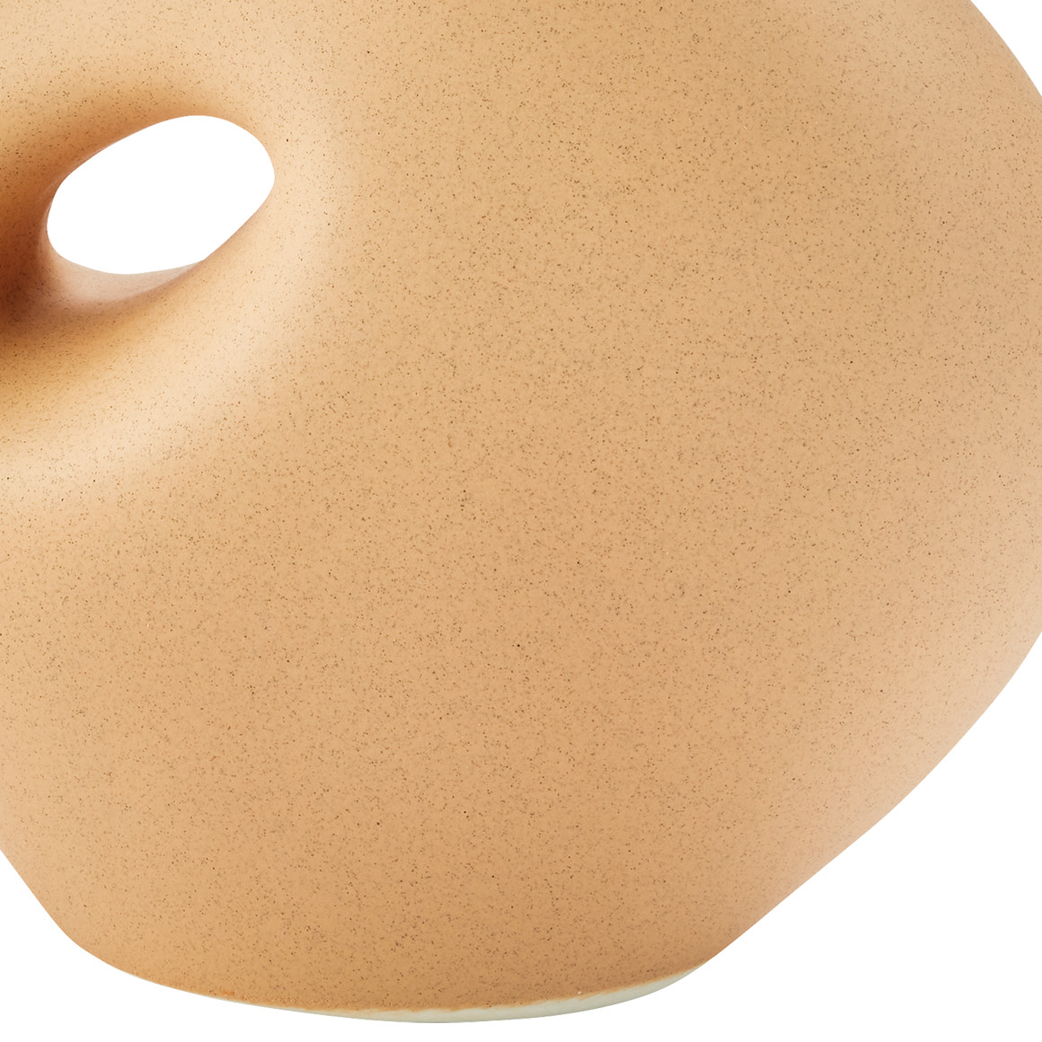 Design-Vase in abstrakter Form