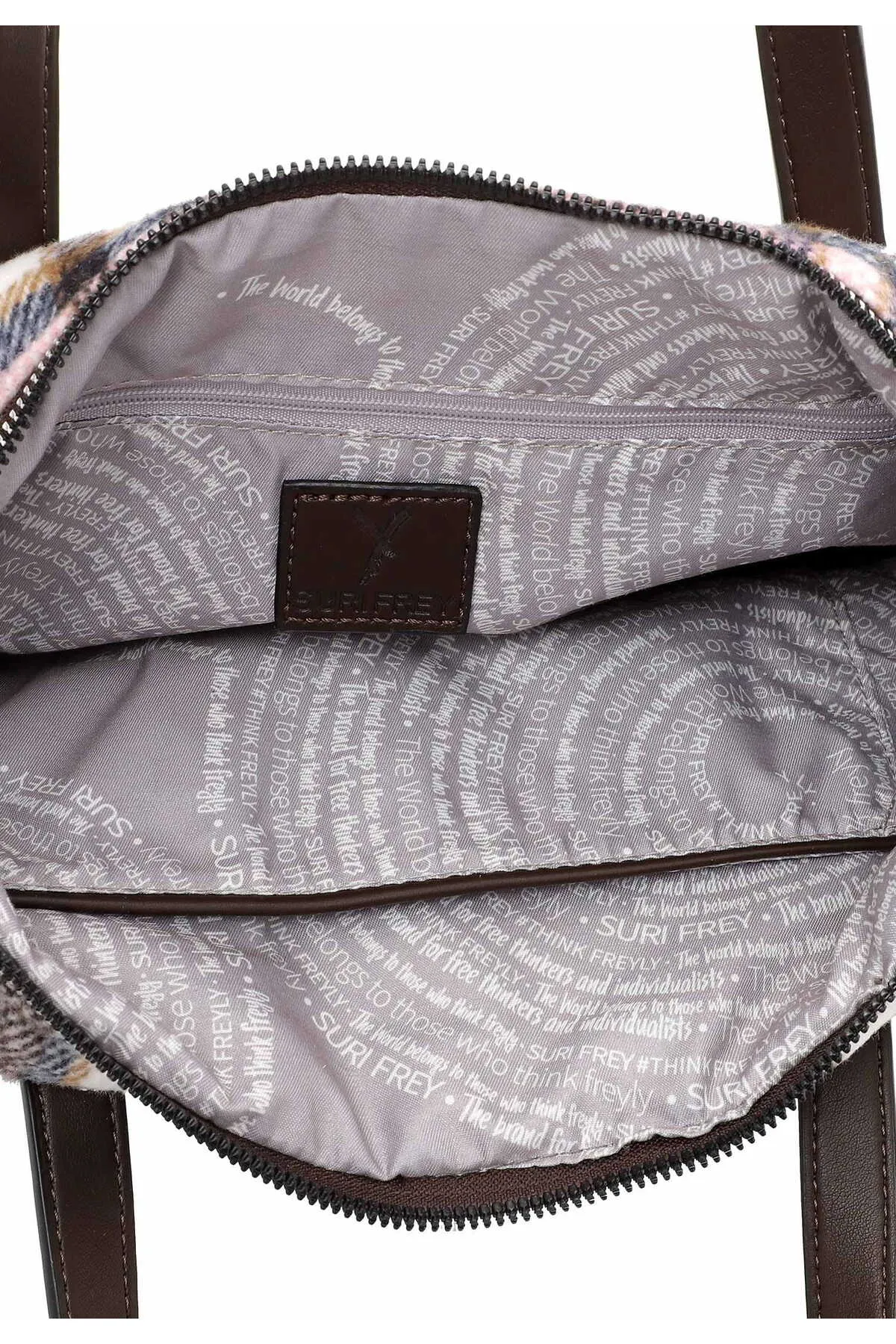 SURI FREY  Handtasche - Rosa - Dobby