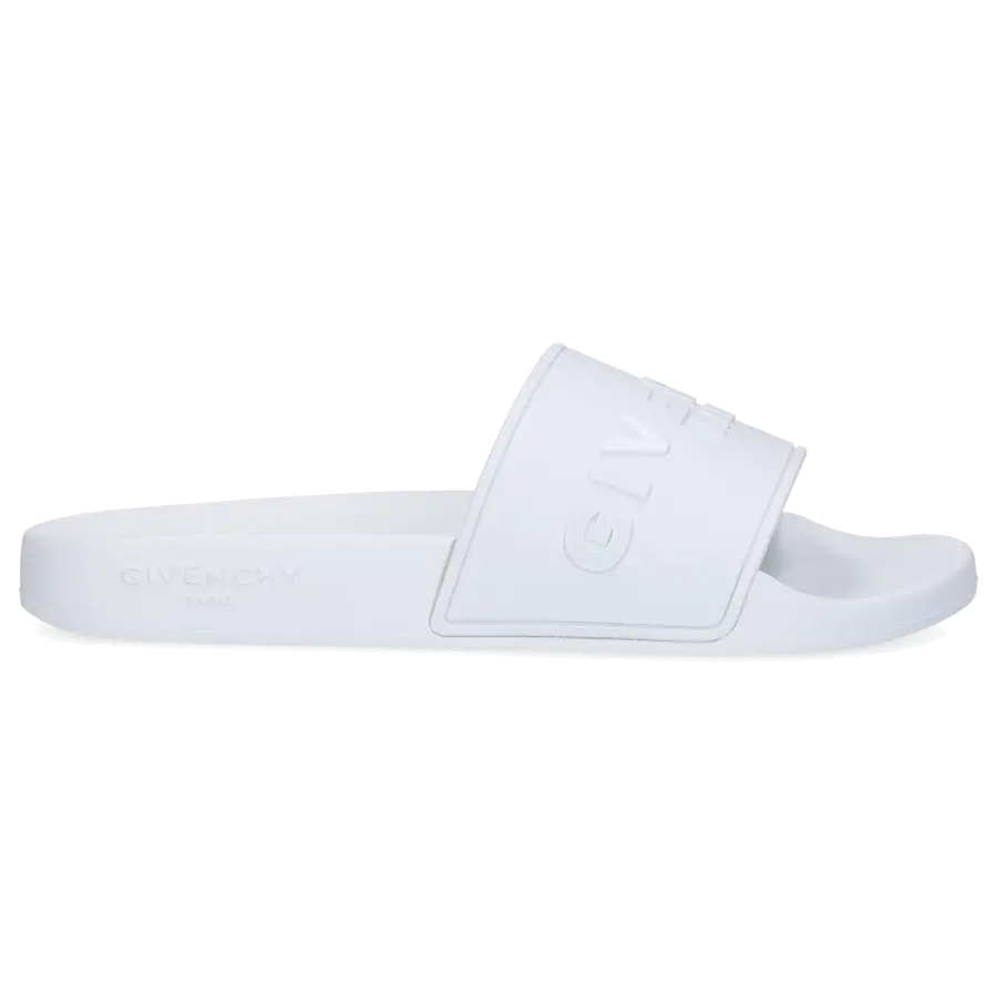 Givenchy - Badeschuhe PARIS TPU - weiß