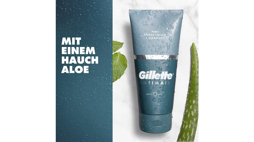 Gillette Intimate Rasier- & Duschcreme 177 ml
