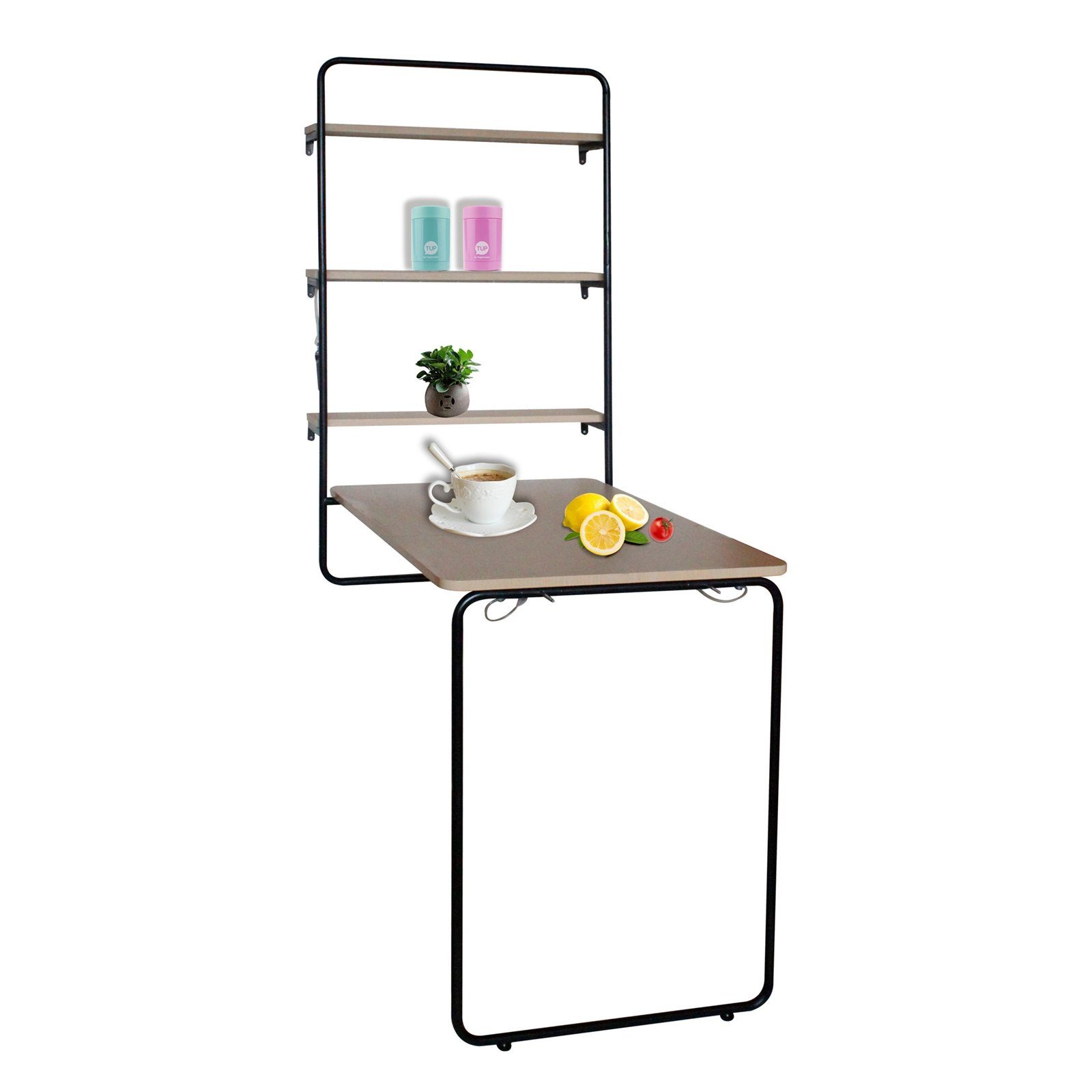 HTI-Line Klapptisch Wandklapptisch Cora mit Kreidetafel, Tisch