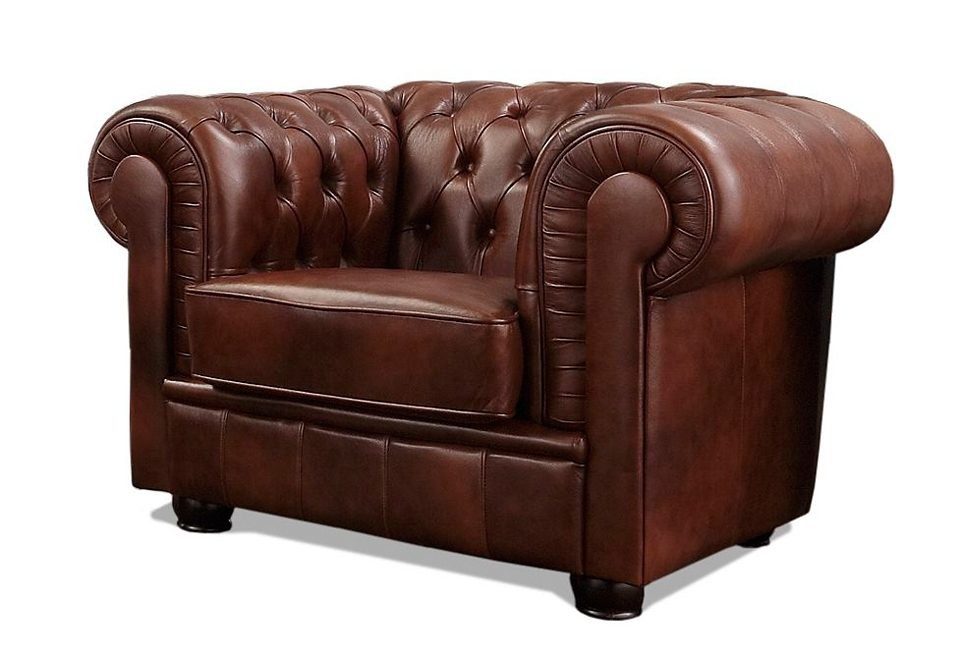 Max Winzer® Chesterfield-Sessel Kent, Sessel mit edler Knopfheftung, Breite 110 cm