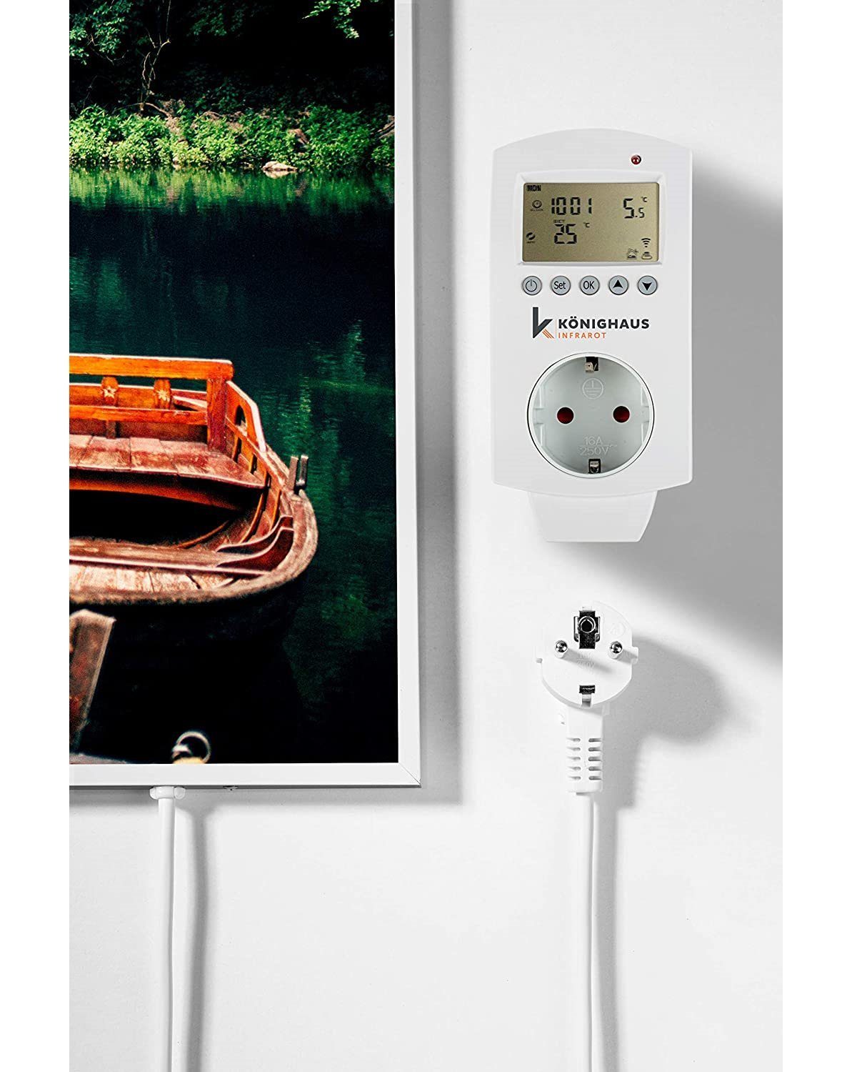Könighaus Infrarotheizung Bild-Serie 800W, hohe Effizienz, Made in Germany, sehr angenehme Strahlungswärme