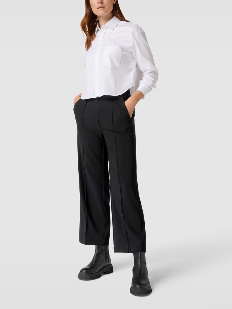 Hose mit elastischem Bund Modell 'Cameron' in schwarz