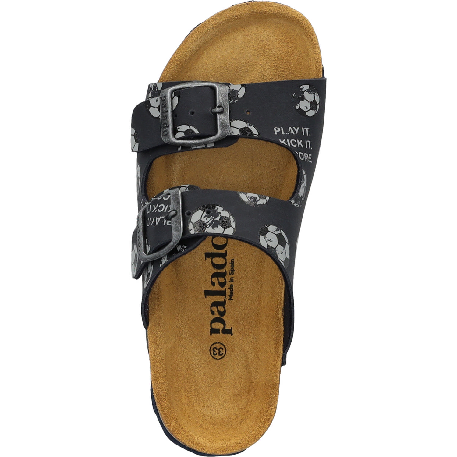 Palado Kids Korfu B Print, Pantoletten, Kinder, Dunkelblau Kicker