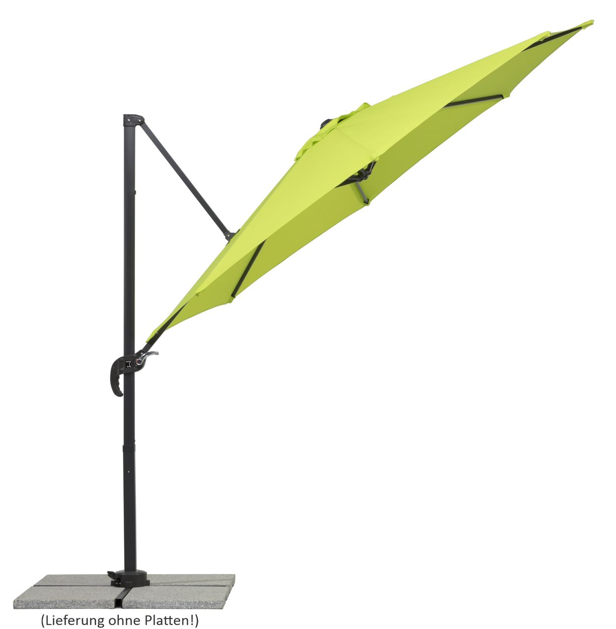 Schneider Schirme Schneider Ampelschirm Rhodos Junior, ca. 300 cm, apfelgrün