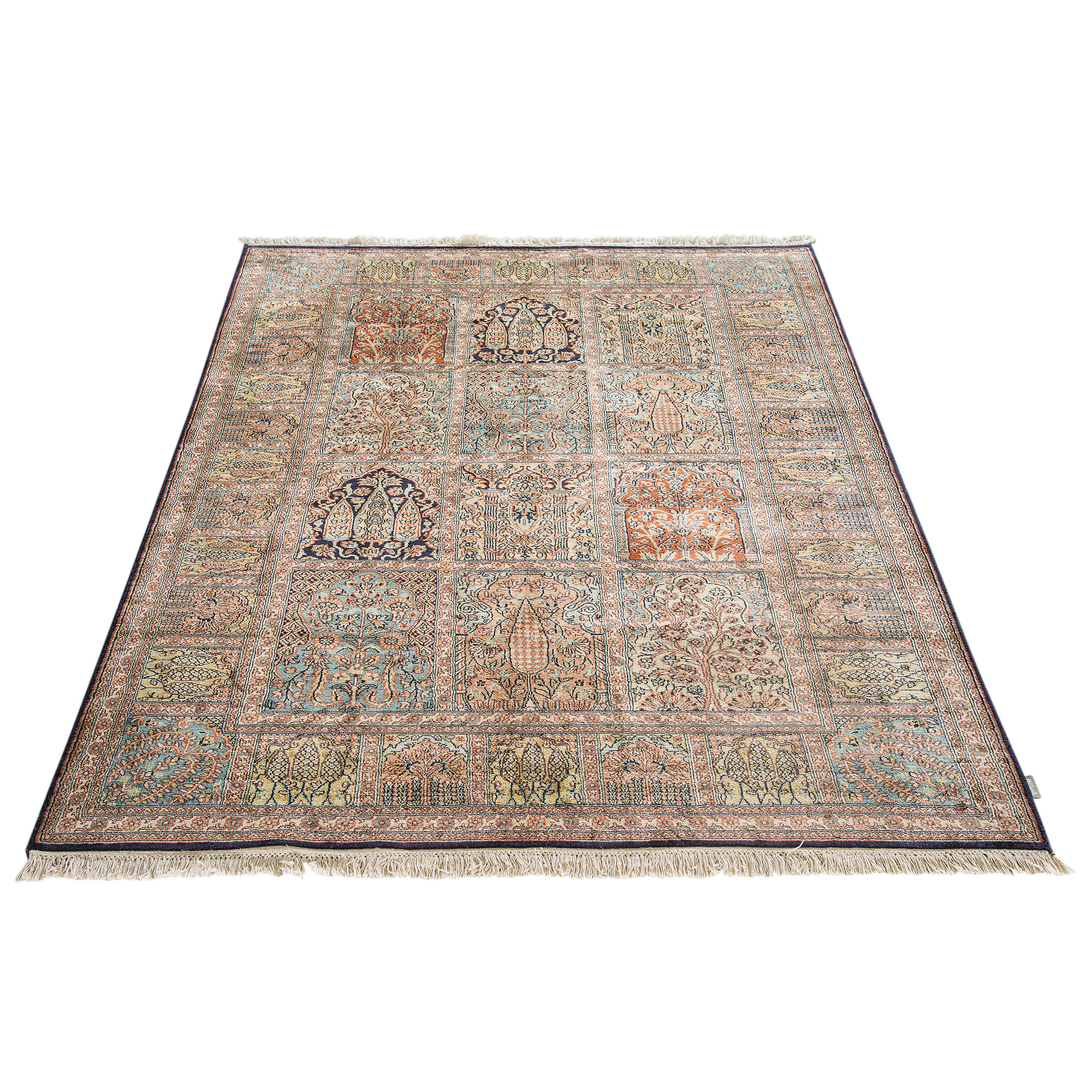 Kaschmir Seide 18/18 ca. 122 x 183 cm, Unikat / Einzelstück