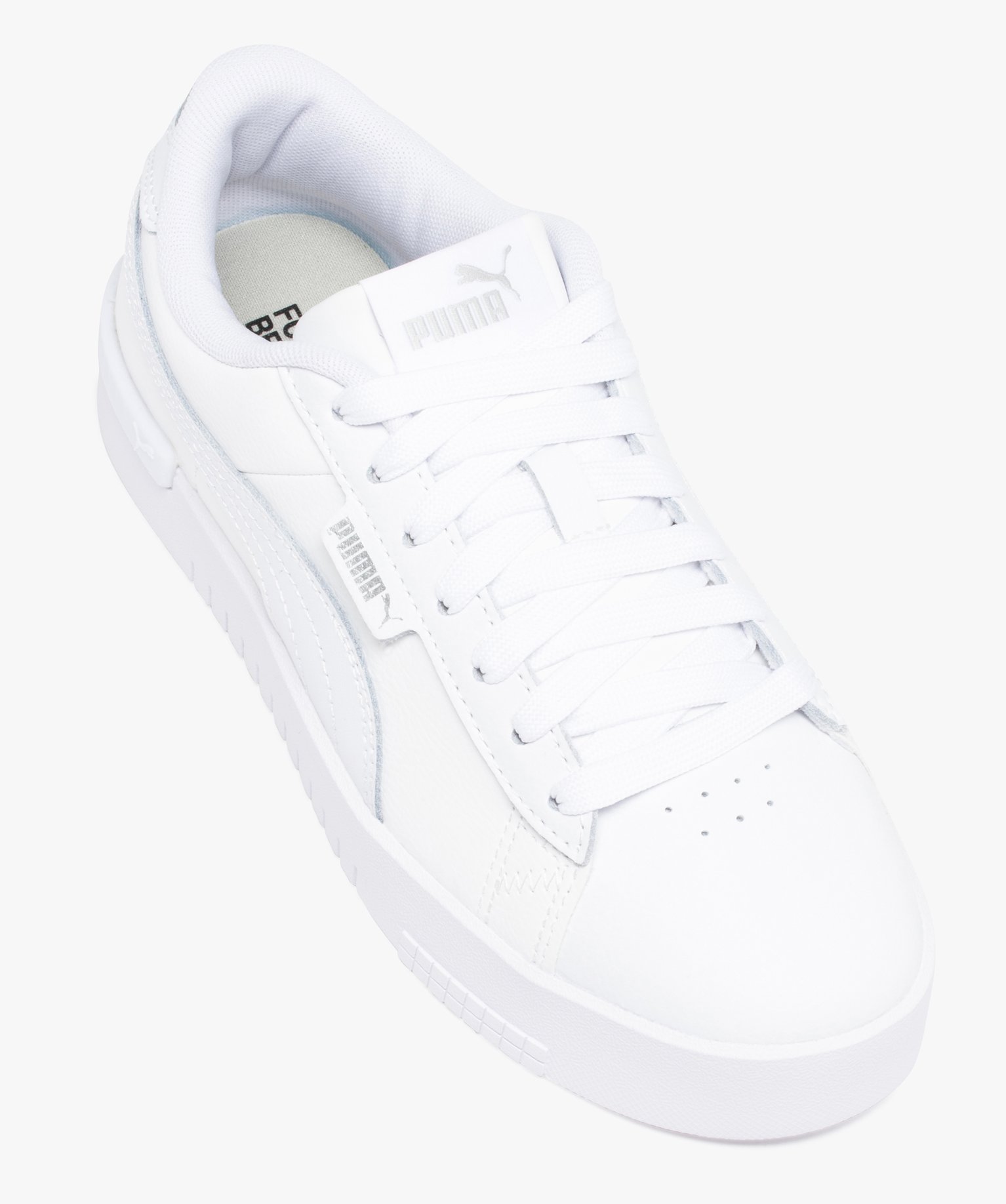 Baskets femme style tennis à lacets - Puma Jada Renew blanc | GEMO
