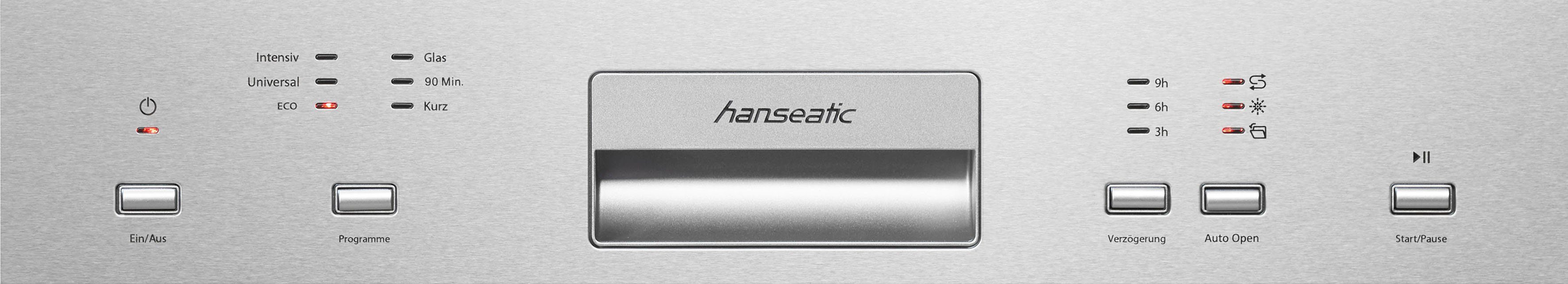 Hanseatic teilintegrierbarer Geschirrspüler, HGTI6082D137709HS, 14 Maßgedecke