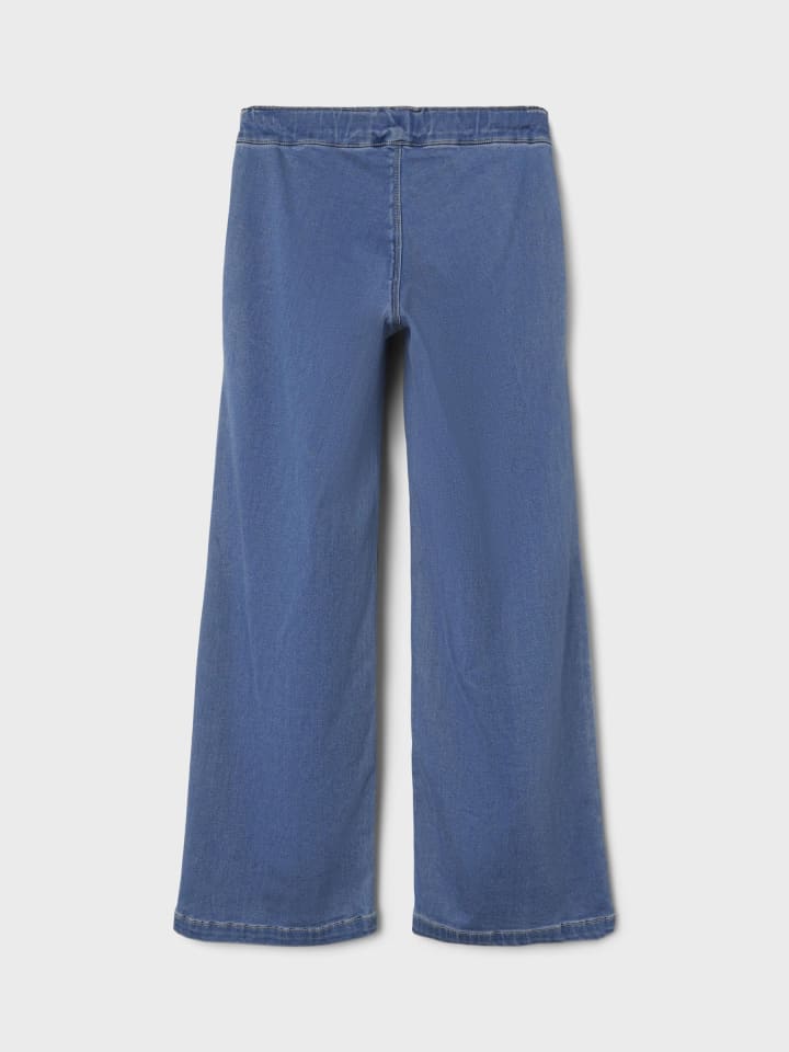 name it Wide Leg Jeanshose NKFSALLI WIDE JEANS 8293 in light blue denim günstig kaufen