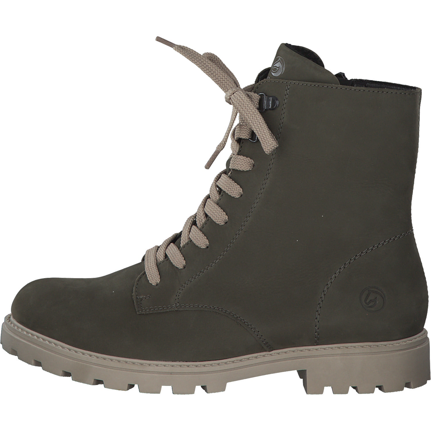 Remonte D8479, Schnürstiefeletten, Damen, Moor