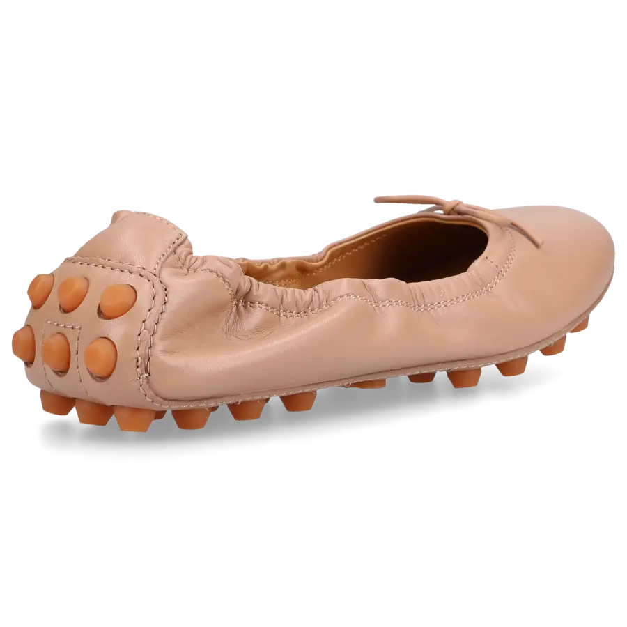 Tod's - Ballerinas BUBBLE Kalbsleder - beige
