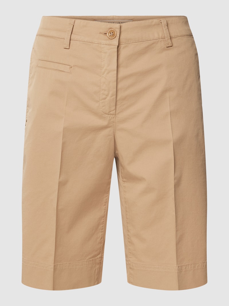 Chino-Shorts mit Bügelfalten Modell 'Marilyn' in beige
