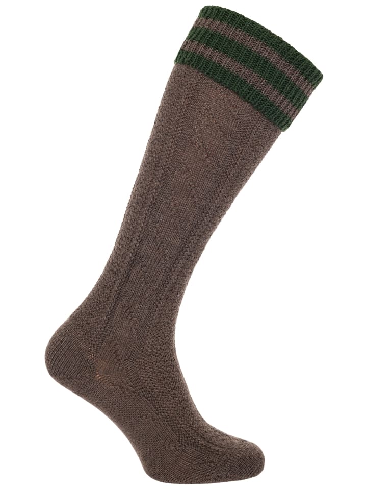 Lusana Kniestrümpfe L8995R-1119 in mittelbraun günstig kaufen 38-40