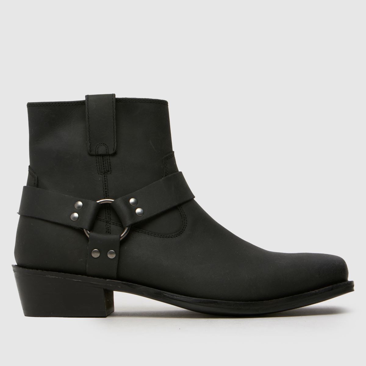 Schuh Gunner motoros csizma fekete színben