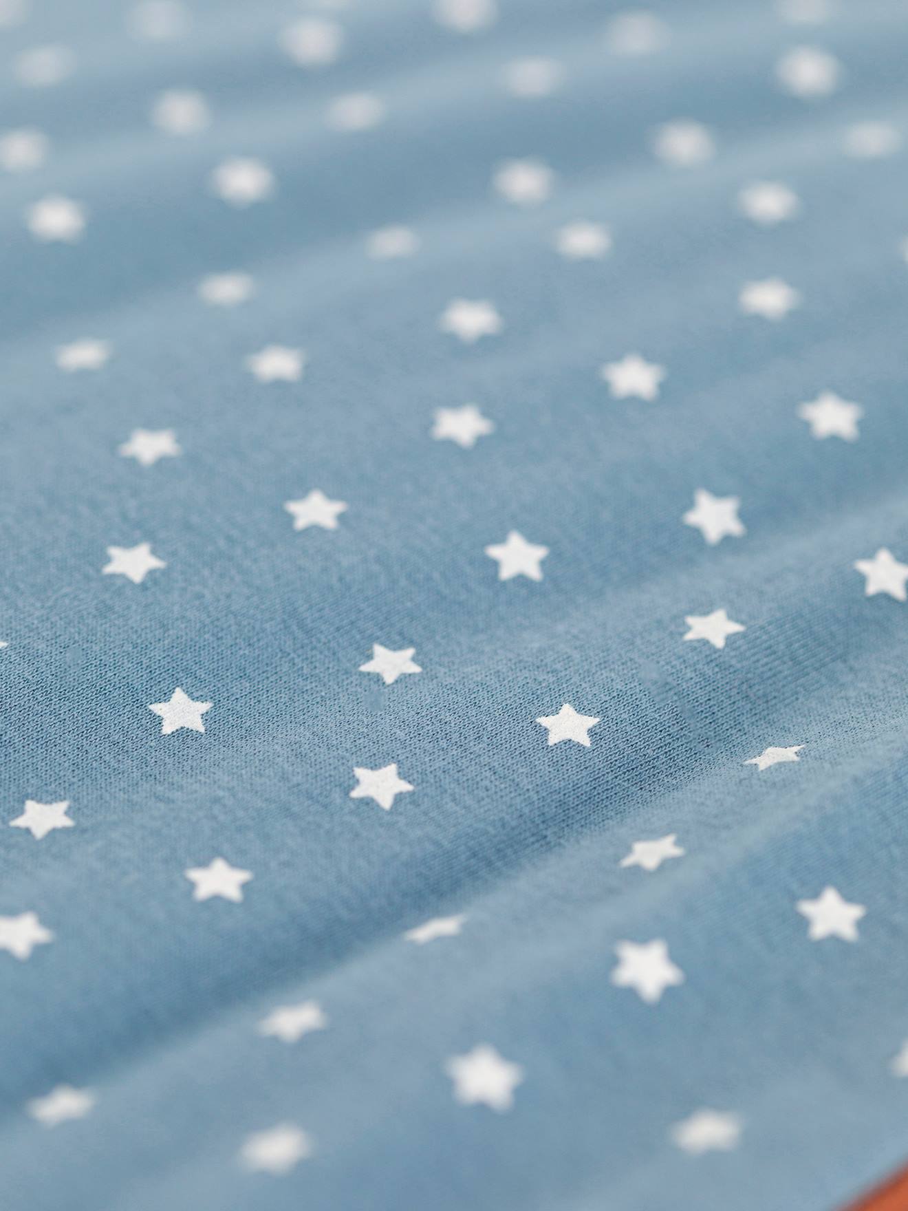 Gigoteuse sans manches en coton bio PETIT BATEAU bleu