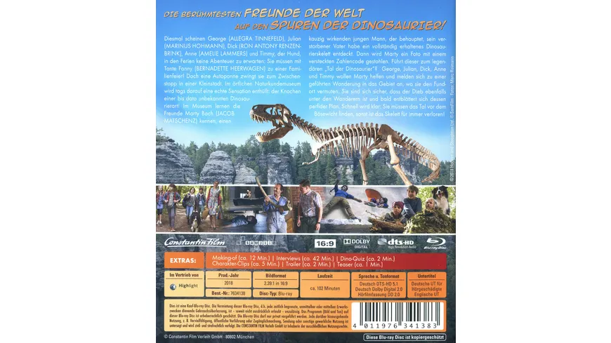 Fünf Freunde und das Tal der Dinosaurier