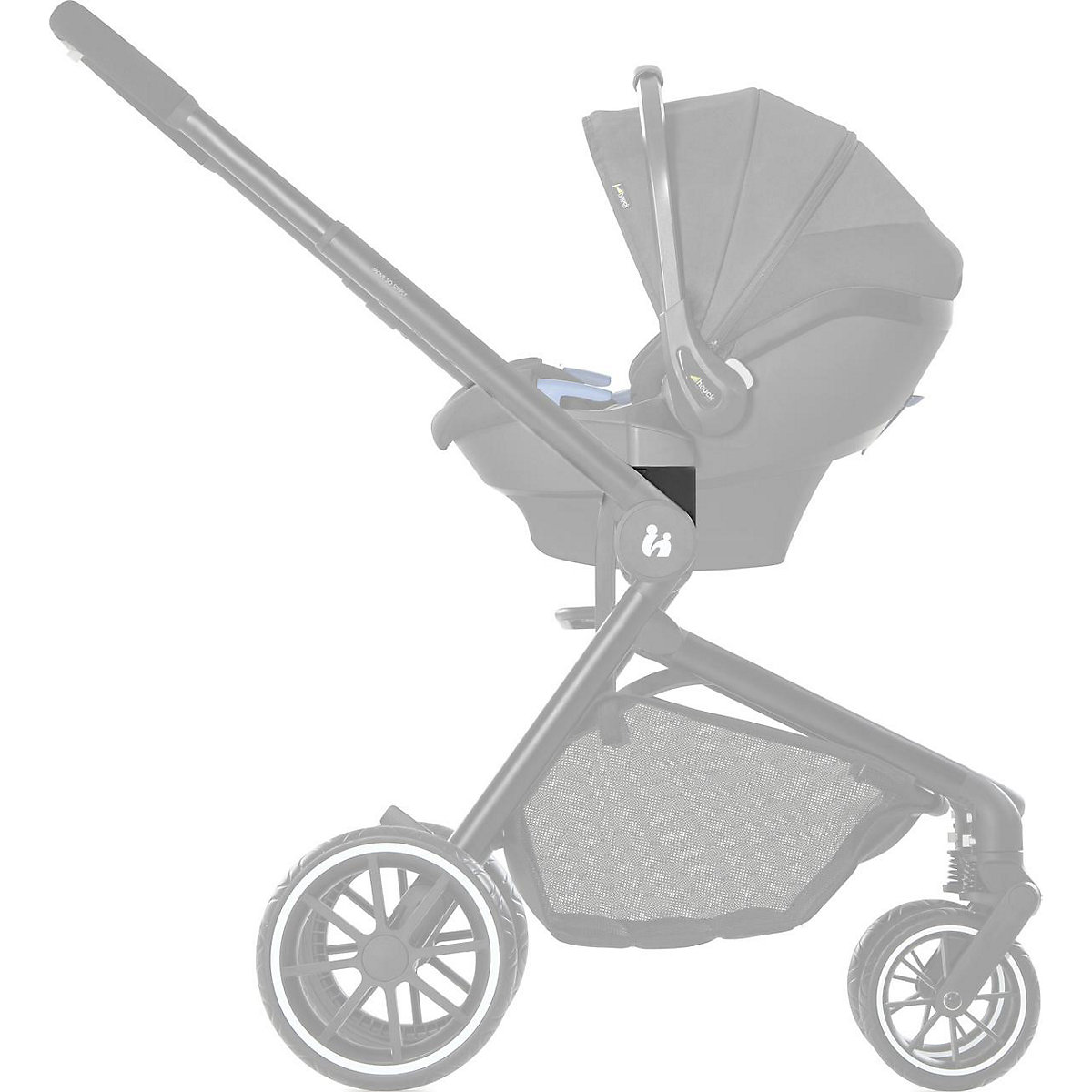 Adapter für Move so Simply Kinderwagen, black