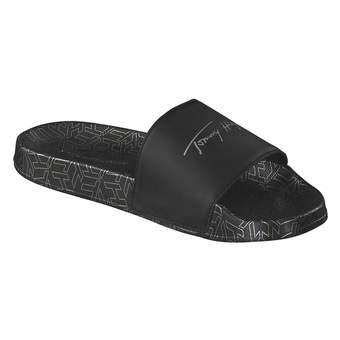 Tommy Hilfiger Pool Slide in schwarz