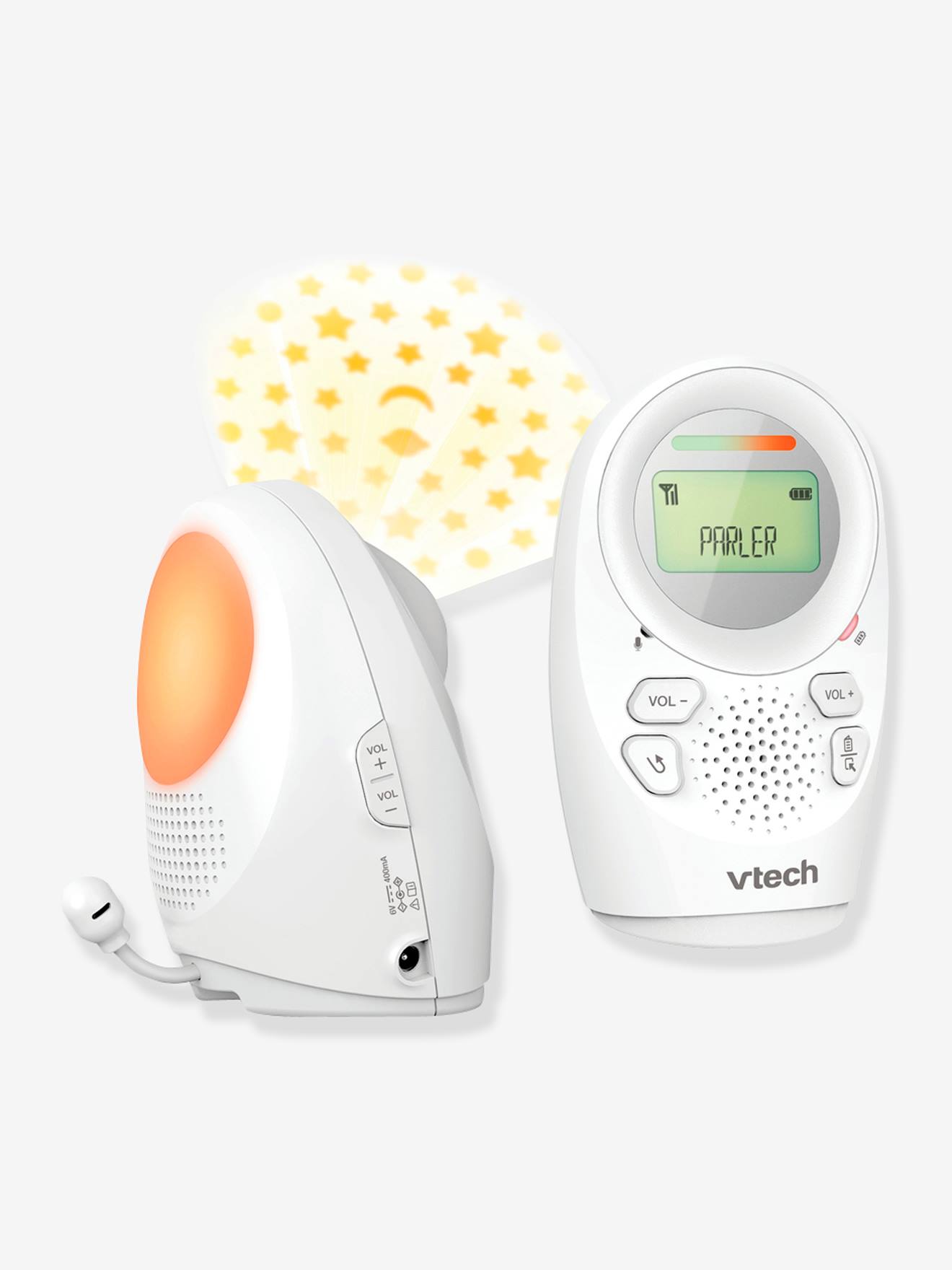 Babyphone Safe & Sound Magic Light BM1212 VTECH blanc