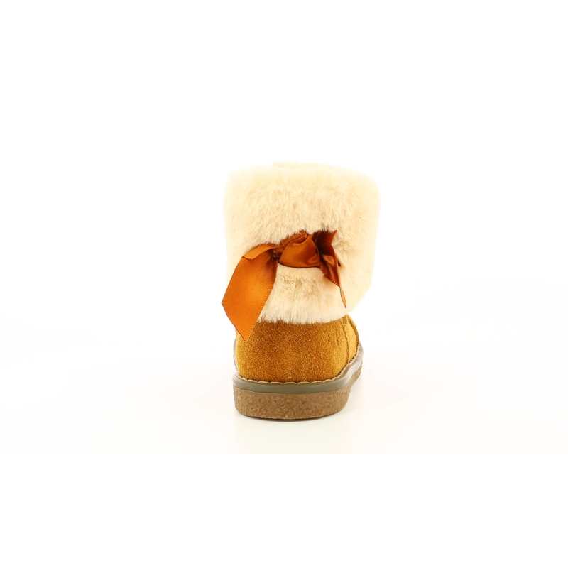 Boots cuir croute cuir Stelie
