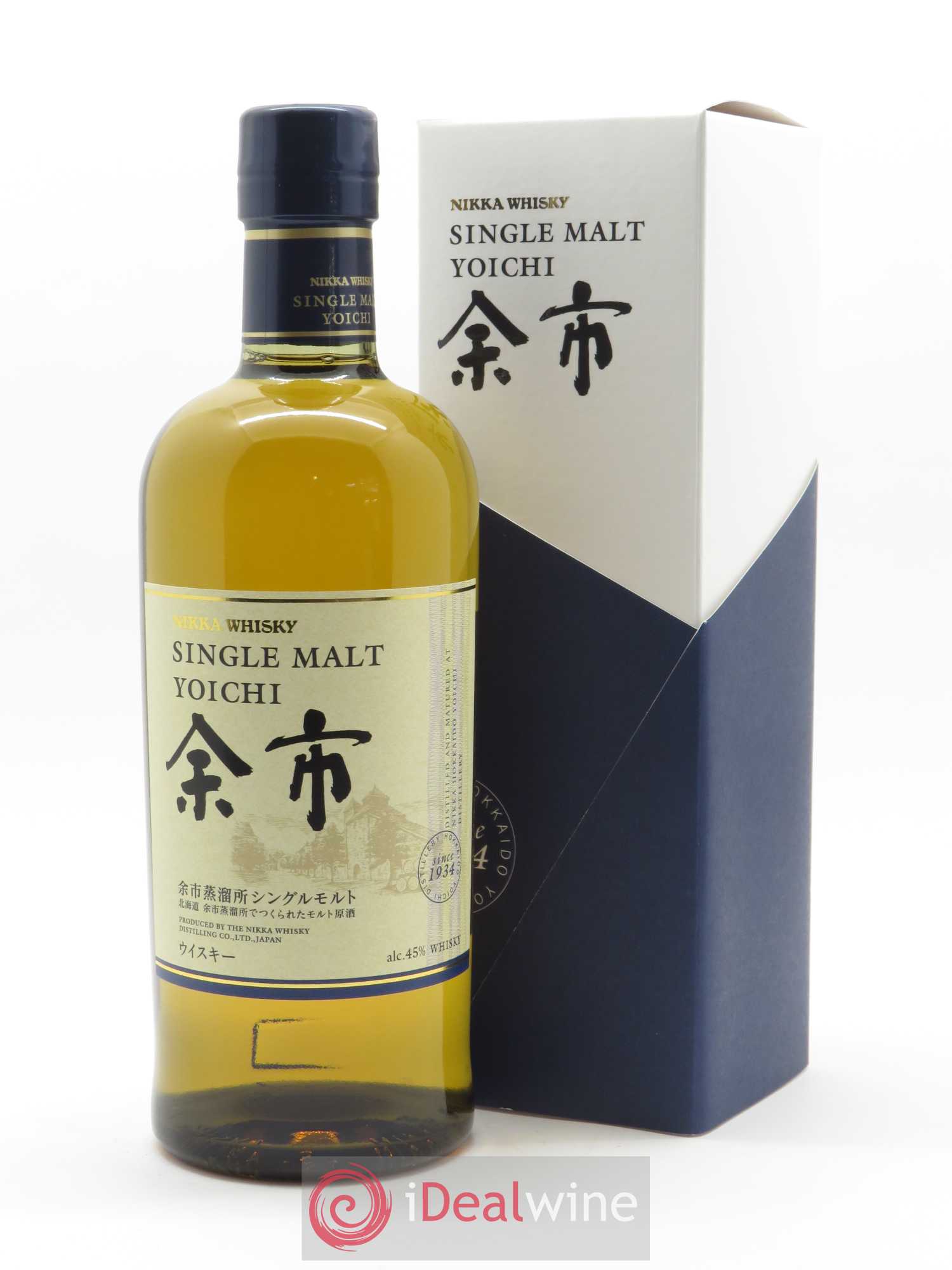Yoichi Of. Single Malt Nikka Whisky (70 cl)  - Lot de 1 Bouteille